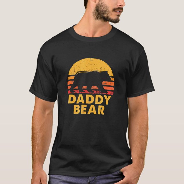 Mens Daddy Bear Bears For Mens T-Shirt (Front)
