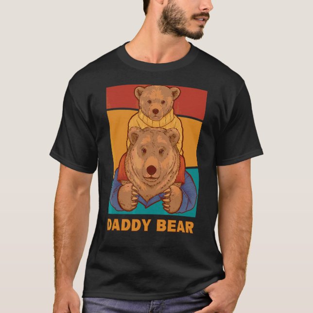 Mens Daddy Bear T-Shirt (Front)