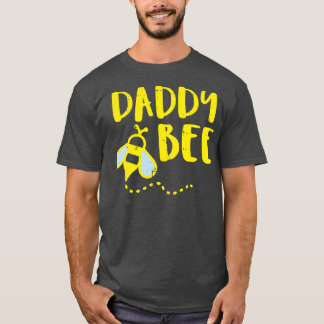Mens Daddy Bee Family Matching Beekeeping Dad T-Shirt