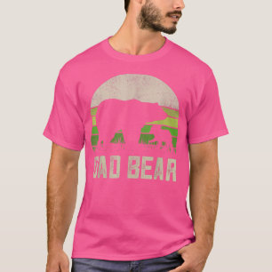 Mens Daddy Matching Family Outfits, Fun Dad Bear C T-Shirt