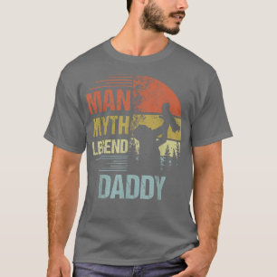 Mens Daddy Myth Legend  For Mens & Dad Funny Fathe T-Shirt
