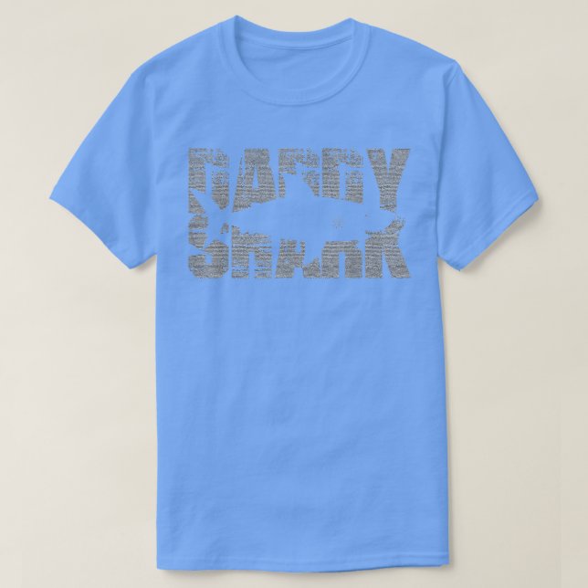 Mens Daddy Shark Funny Shark  T-Shirt (Design Front)
