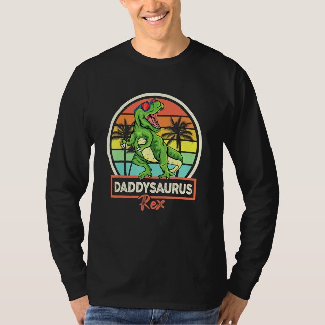 Mens Daddysaurus Rex T-Shirt (Front)