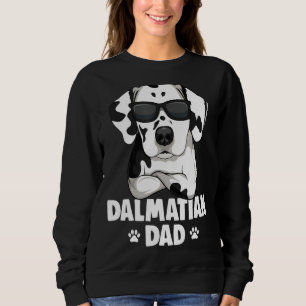 Mens Dalmatian Dog Dad Sweatshirt