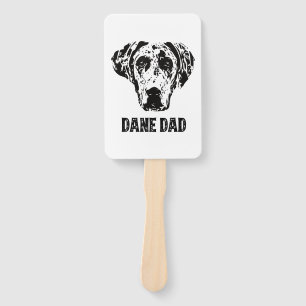 Mens Dane Dad - Great Dane Dad Hand Fan