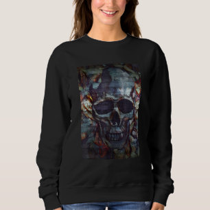 Mens Dark Art Grunge Goth Occult Gothic Aesthetic Sweatshirt