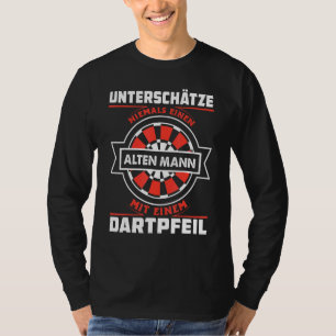 Mens Dart Jersey Never An Old Man Dart T-Shirt