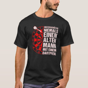 Mens Dart Saying Dart Player Grandpa T-Shirt