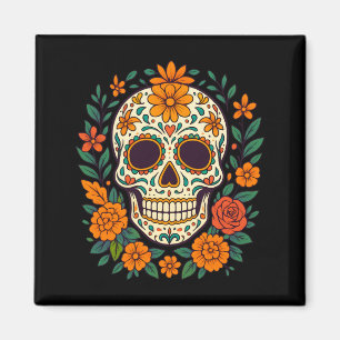 Mens De Los Muertos Day Of The Government Agencyd Magnet