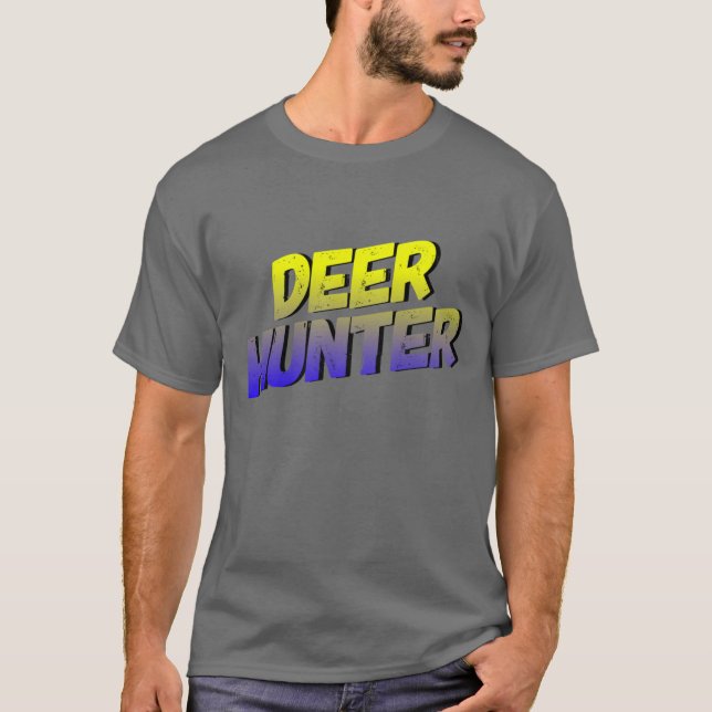 Men's Deer Hunter T-Shirt (Front)