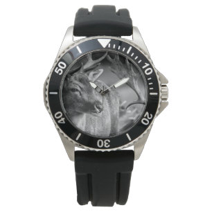 Men's Deer Stainless Steel Watch