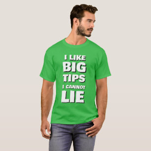Men's Delivery Side Gig I LIKE BIG TIPS Funny T-Shirt