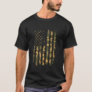 Mens Desert Camo Hunting Gear Camouflage American  T-Shirt