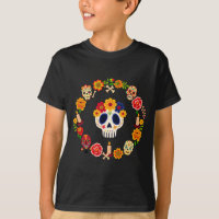 Mens Dia-De-Los-Muertos Sugar Skull Mexican
