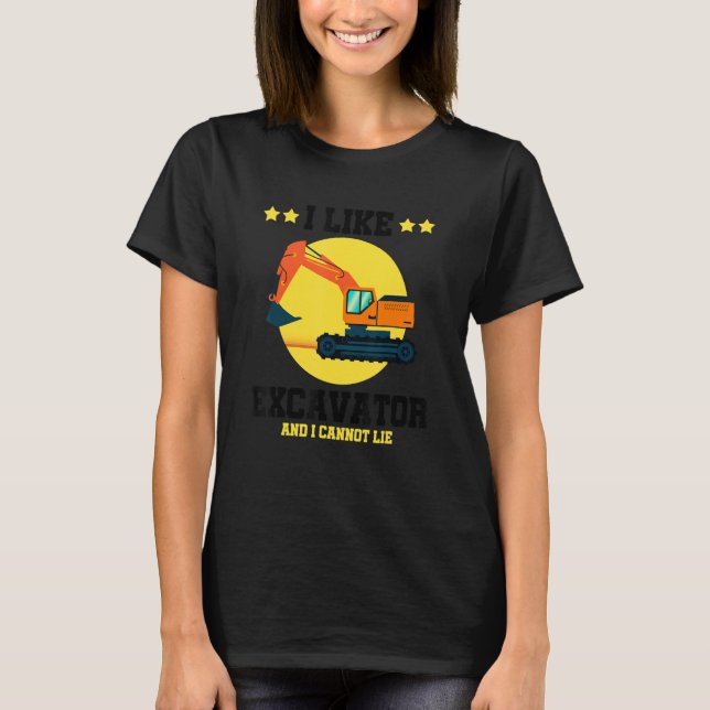 Mens Digger Quote for Heavy Equipment Operator 2 T-Shirt (Front)
