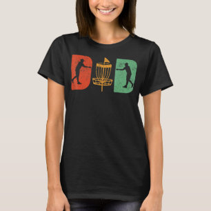 Mens Disc Golf Sports Vintage Disc Golf Dad Fathe T-Shirt