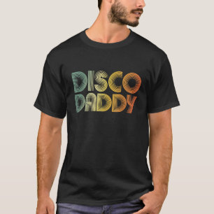 Mens Disco Daddy Retro 60s 70s Party Costume Dad T-Shirt