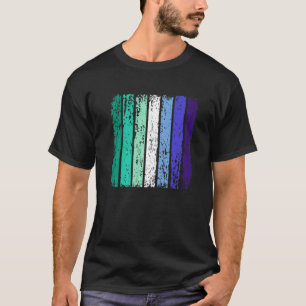 Mens Distressed Retro Lgbtq Pride The Gay Men Prid T-Shirt