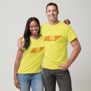 Men's Distressed Tennessee Flag Tee