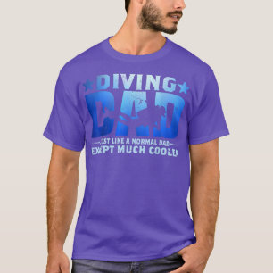 Mens Diving Dad  Dive Scuba Diver Gifts Funny Fath T-Shirt