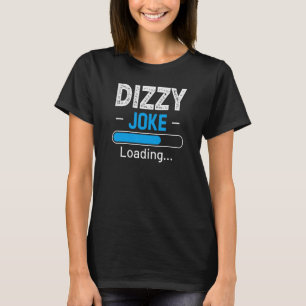 Mens  Dizzy Joke Loading Daddy Fathers Day Humour  T-Shirt