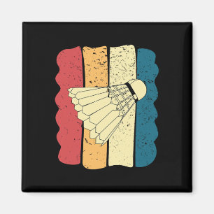 Men's Dminton Funny Vintage Funny Gift Idea  Magnet
