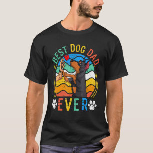 Mens Doberman Best Dog Dad Ever Dog T-Shirt