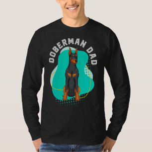 Mens Doberman Dad Dog Men Animal Pet Daddy Doberm T-Shirt