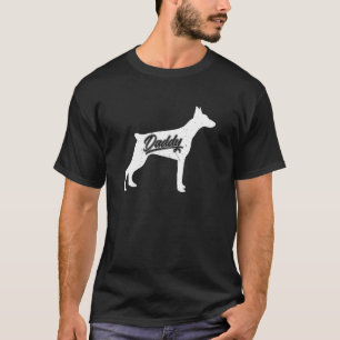 Mens Doberman Pinscher Daddy Papa Fathers Of Dober T-Shirt