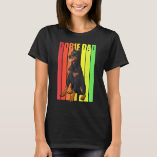 Mens Dobie Dad Doberman Pinscher Dog T-Shirt