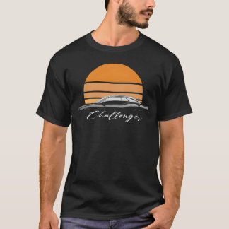 Mens Dodge Challenger Car Short Sleeve Crew Neck r T-Shirt