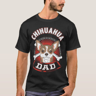 Mens Dog Breed Chihuahua Dad T-Shirt