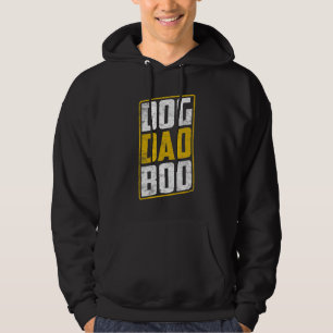 Mens Dog Dad Bod  Father Papa Father's Day Dog  Do Hoodie
