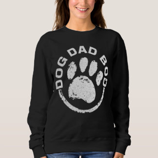 Mens Dog Dad Bod  Father Papa Father's Day Dog  Do Sweatshirt