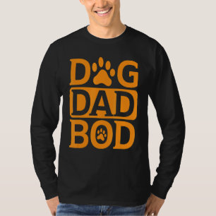 Mens Dog Dad Bod Father Papa Father's Day Dog Do T-Shirt