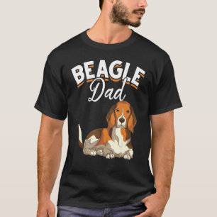 Mens Dog Dad Dog Owner Pet Animal Fathers Day Beag T-Shirt