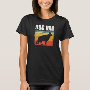 Mens Dog Dad German Shepherd German Shepherd T-Shirt