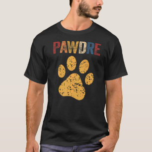 Mens Dog Dad Pawdre Cat Dad Outfit Pets Pet Paw T-Shirt