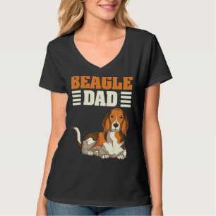 Mens Dog Owner Beagle Dad Animal Pet Daddy Dog  Be T-Shirt
