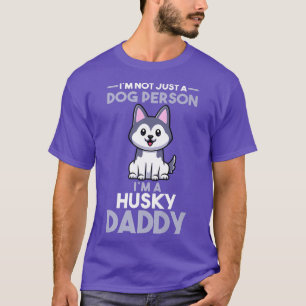 Mens Dog Owner Husky Daddy T-Shirt