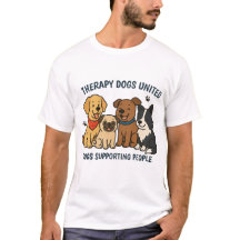 Men's Dogs Supporting People Graphic T