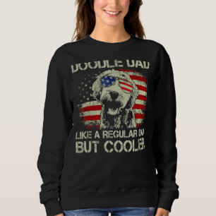 Mens Doodle Dad Goldendoodle Regular Dad But Coole Sweatshirt