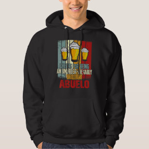 Mens  Drink Cheers For Being Un Beer Lievably Abue Hoodie