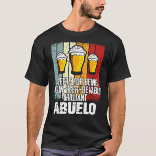Mens  Drink Cheers For Being Un Beer Lievably Abue T-Shirt