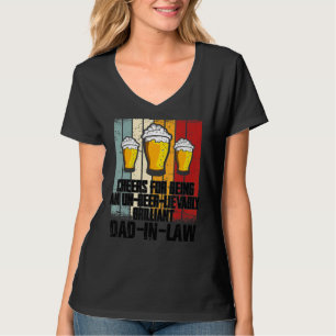 Mens Drink Cheers For Being Un Beer Lievably Dad T-Shirt