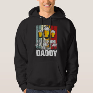 Mens  Drink Cheers For Being Un Beer Lievably Dadd Hoodie