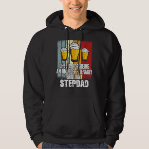 Mens  Drink Cheers For Being Un Beer Lievably Step Hoodie