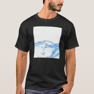 Mens Drinking Water Pattern   T-Shirt