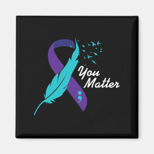 Mens Du Bist Wichtig Band Suicide Awareness Mental Magnet