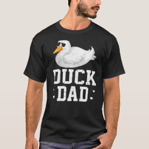 Mens  Duck Bird  Retro Style Best Duck Dad Father' T-Shirt